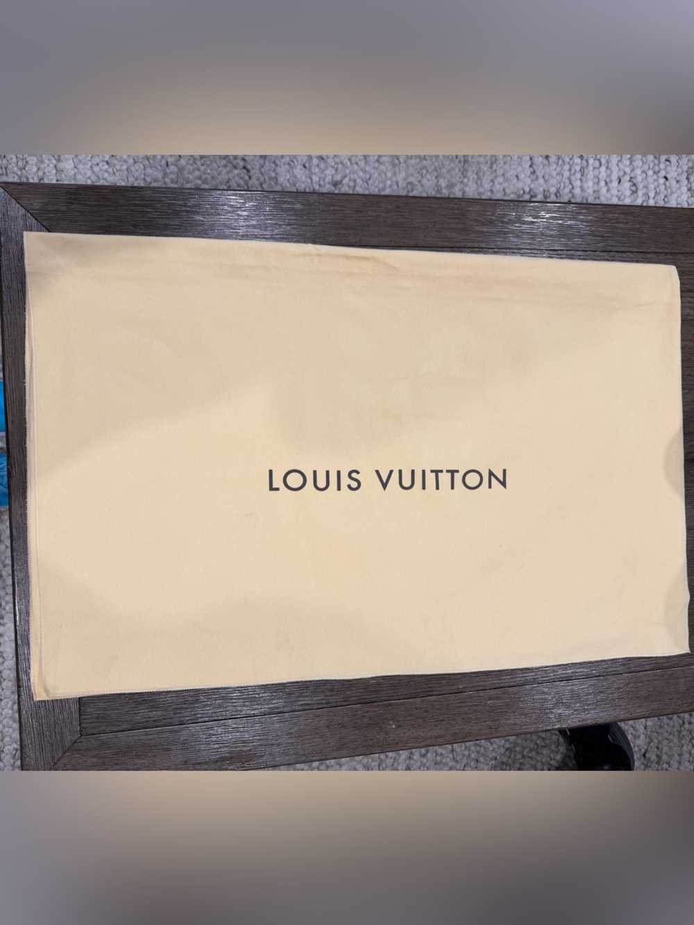 Authentic Louis Vuitton XL X-Large Dust Bag 31X19 Envelope Style Cream